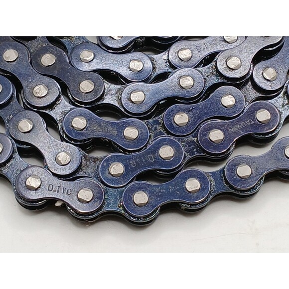 Vintage D. TYC Chain 1970s 80s Bicycle Bike Tien Yuen MFG. 53" Length, 53 Links - Picture 2 of 13